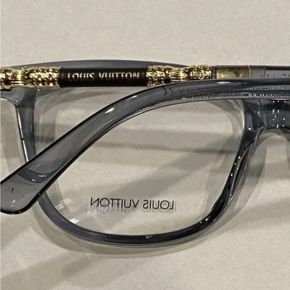 2184 Gray 49/15/140 Eyeglass Frame/ Frame only - Picture 4 of 5
